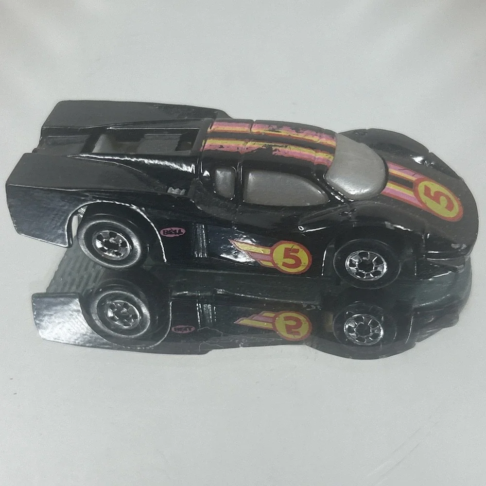 Vintage 1996 Hot Wheels  race car  Orange‎ Stripe Number 5#, 1:64th scale